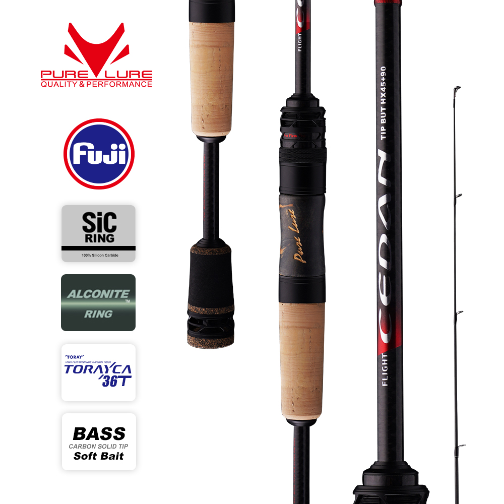 Kastking Reel Zephyr - PURELURE NEUE CEDAN Solid Tip Bass