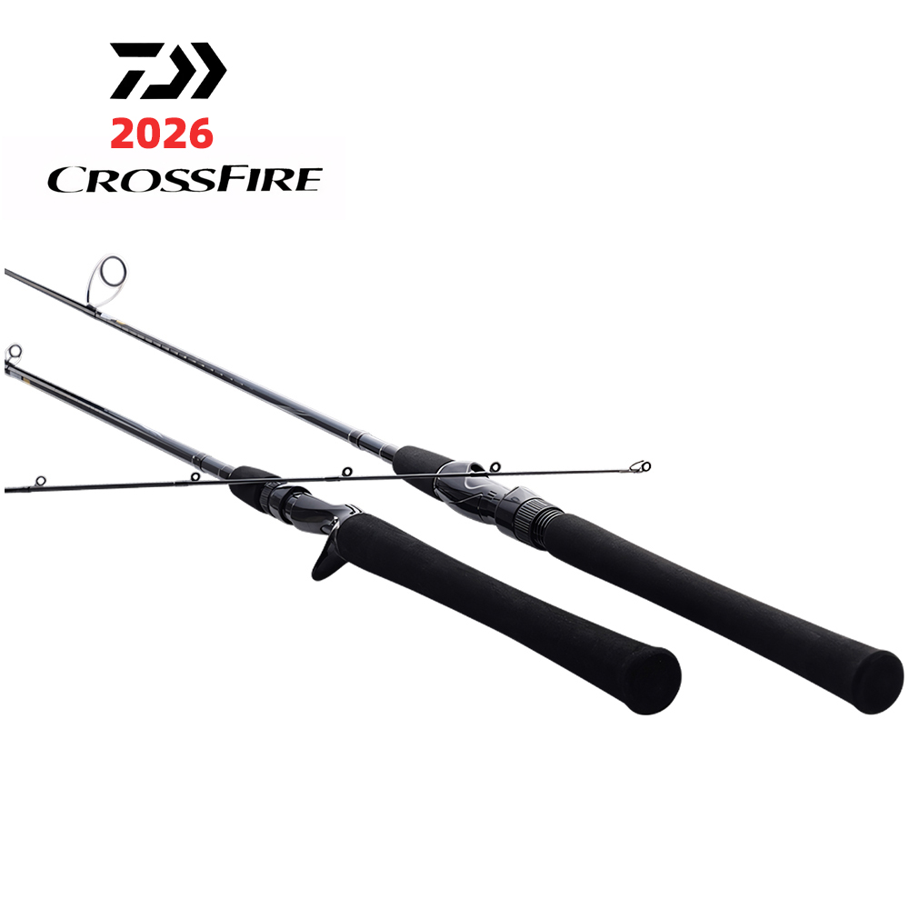 Daiwa Reel Fuego - DAIWA 26 CROSSFIRE Spinn-/Baitcasting-Angelrute 2-teilig aus