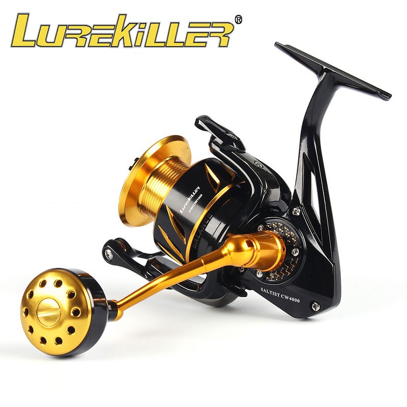 Daiwa Reel Fuego - Lurekiller Saltist CW Vollmetall-Spinnrolle Salzwasser-Jigging-Rolle 10BB