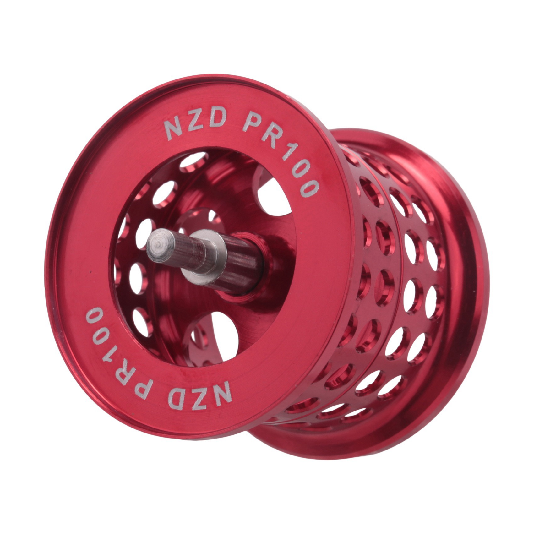 Fly Reel - ABAZJ Angelrollenspule, leichte Mikro-Radschale aus Aluminiumlegierung,