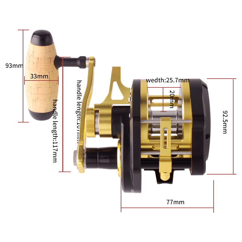 RUKE Metallrolle Slow-Jigging- – Reel Drag Knob Bewertung und Preis