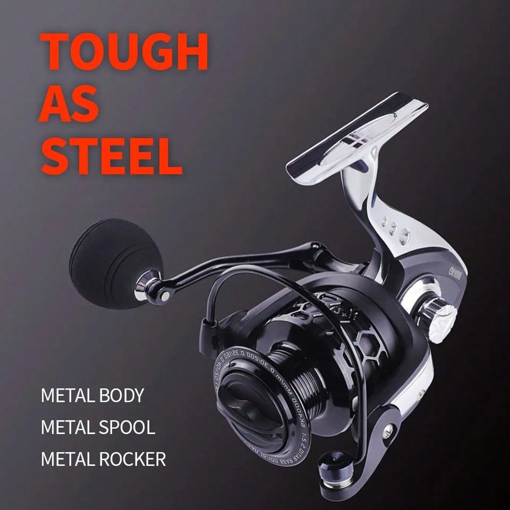 Metall-Angelrolle für Weitwurf – Trolling Reel Bewertung und Preis